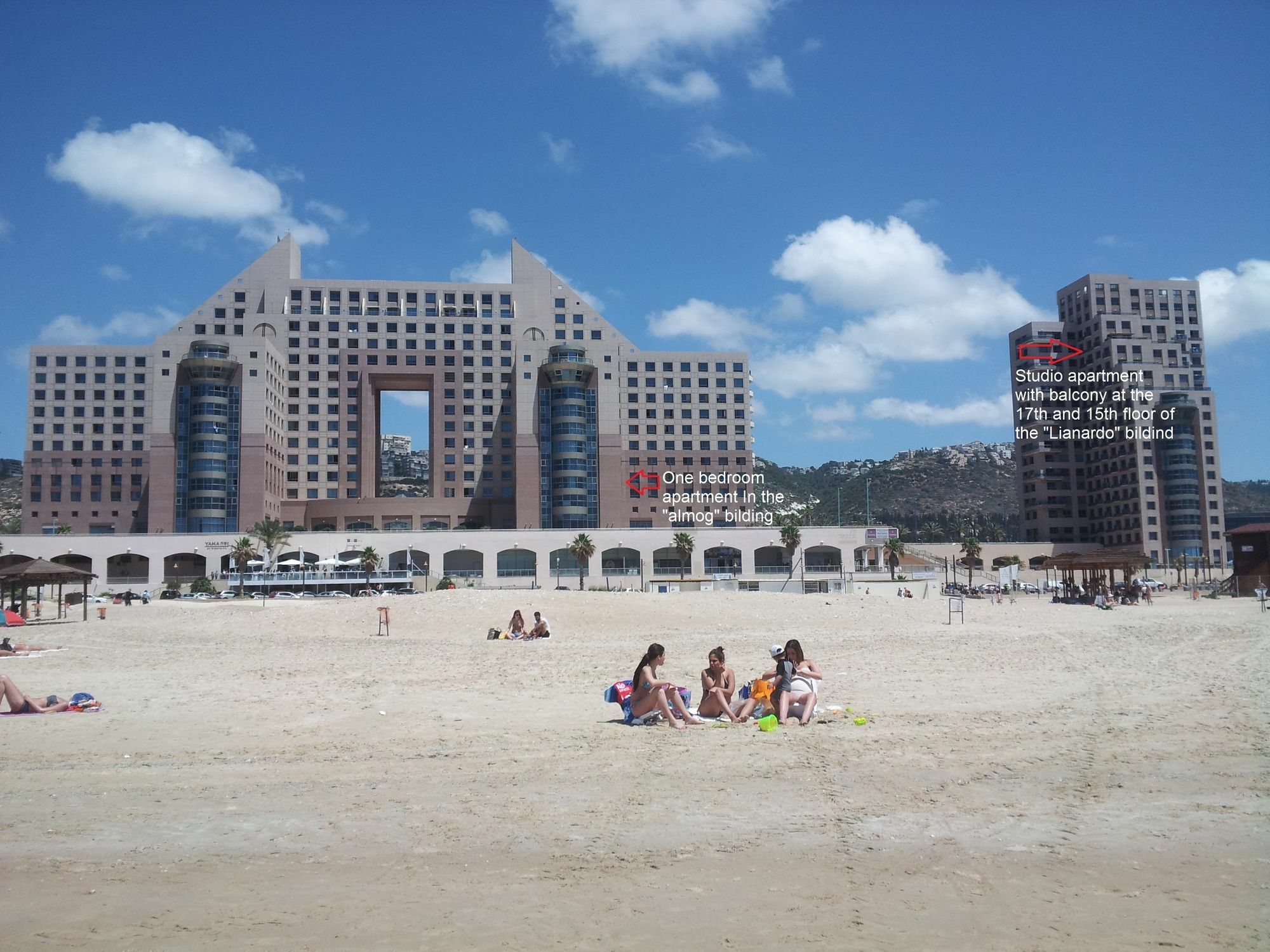 Marom Apartments Hof Hacarmel Хайфа Екстериор снимка